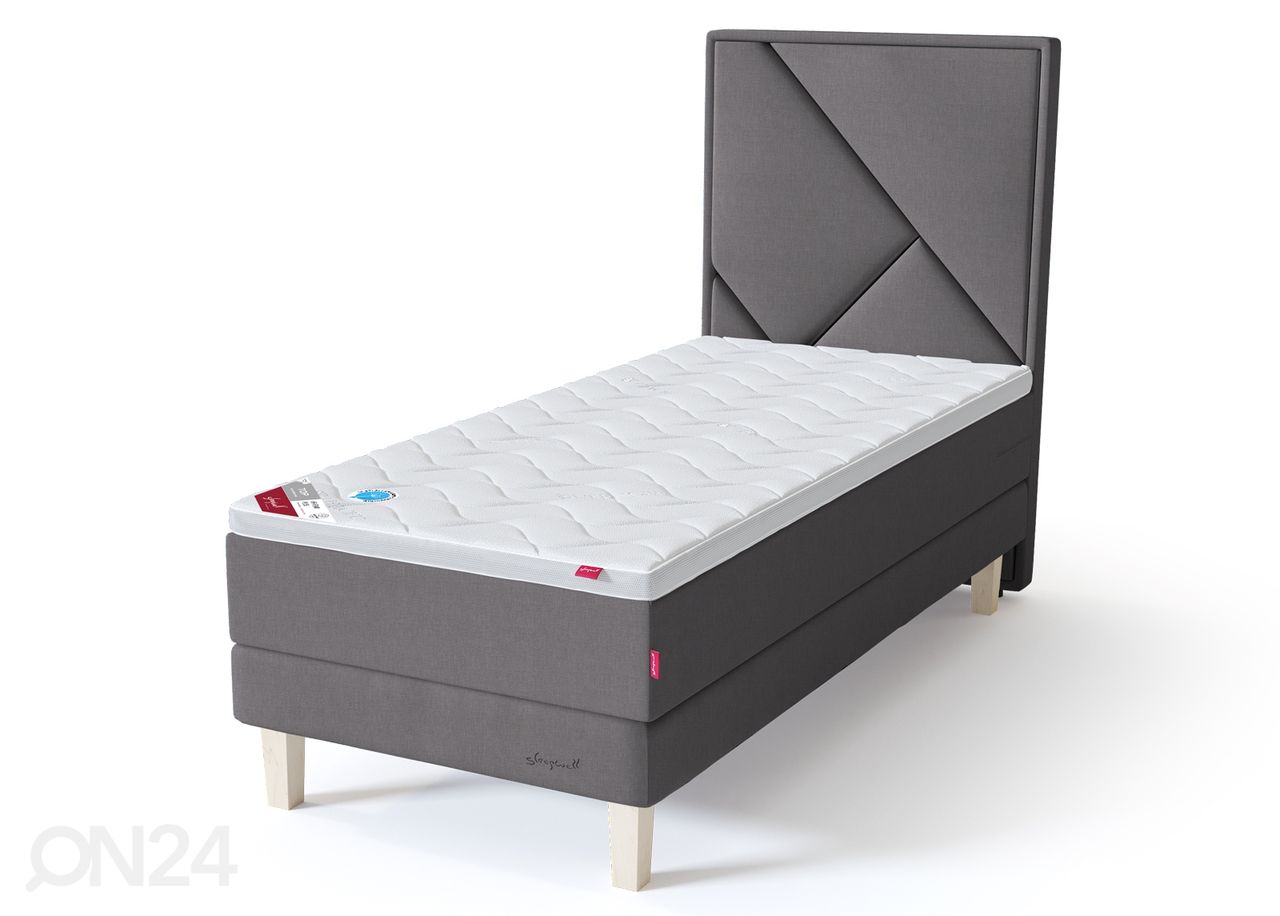 Sleepwell RED Kontinentaalvoodi alusraamil pehme 80x200 cm suurendatud