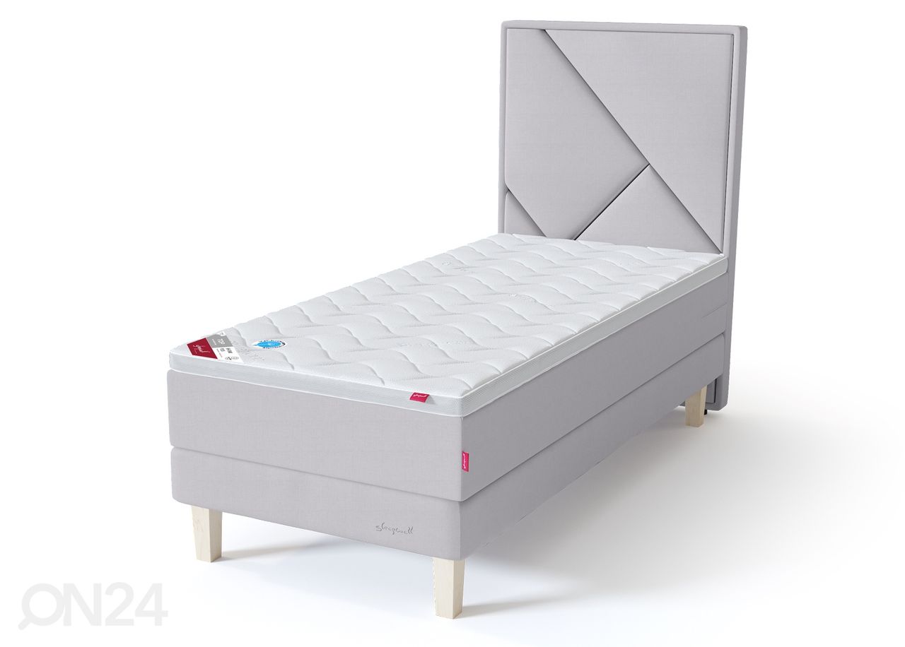 Sleepwell RED Kontinentaalvoodi alusraamil pehme 80x200 cm suurendatud