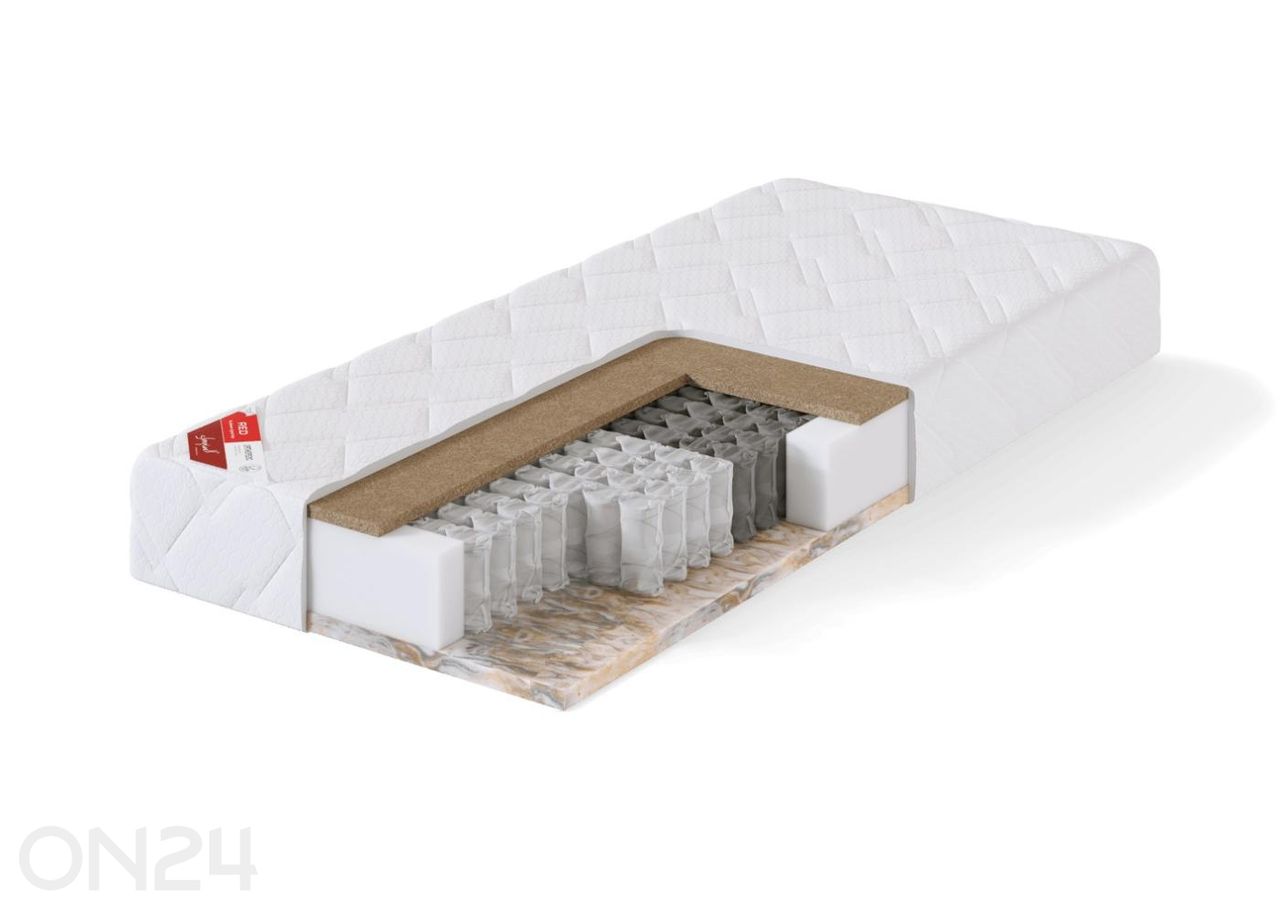 Sleepwell vedrumadrats RED ORTHOPEDIC 80x200 cm suurendatud