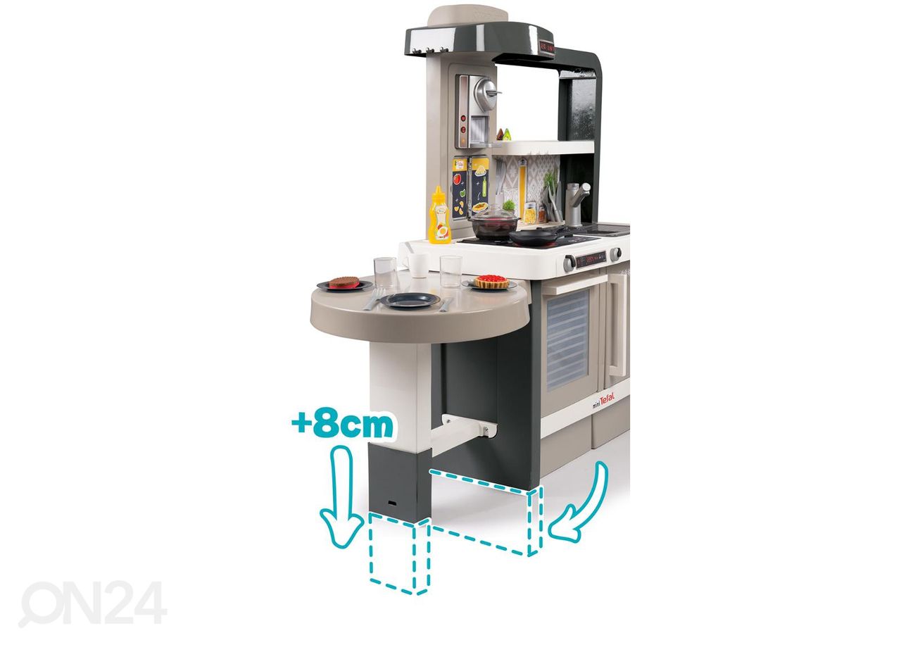 Smoby elektrooniline köök Tefal Evolutive suurendatud