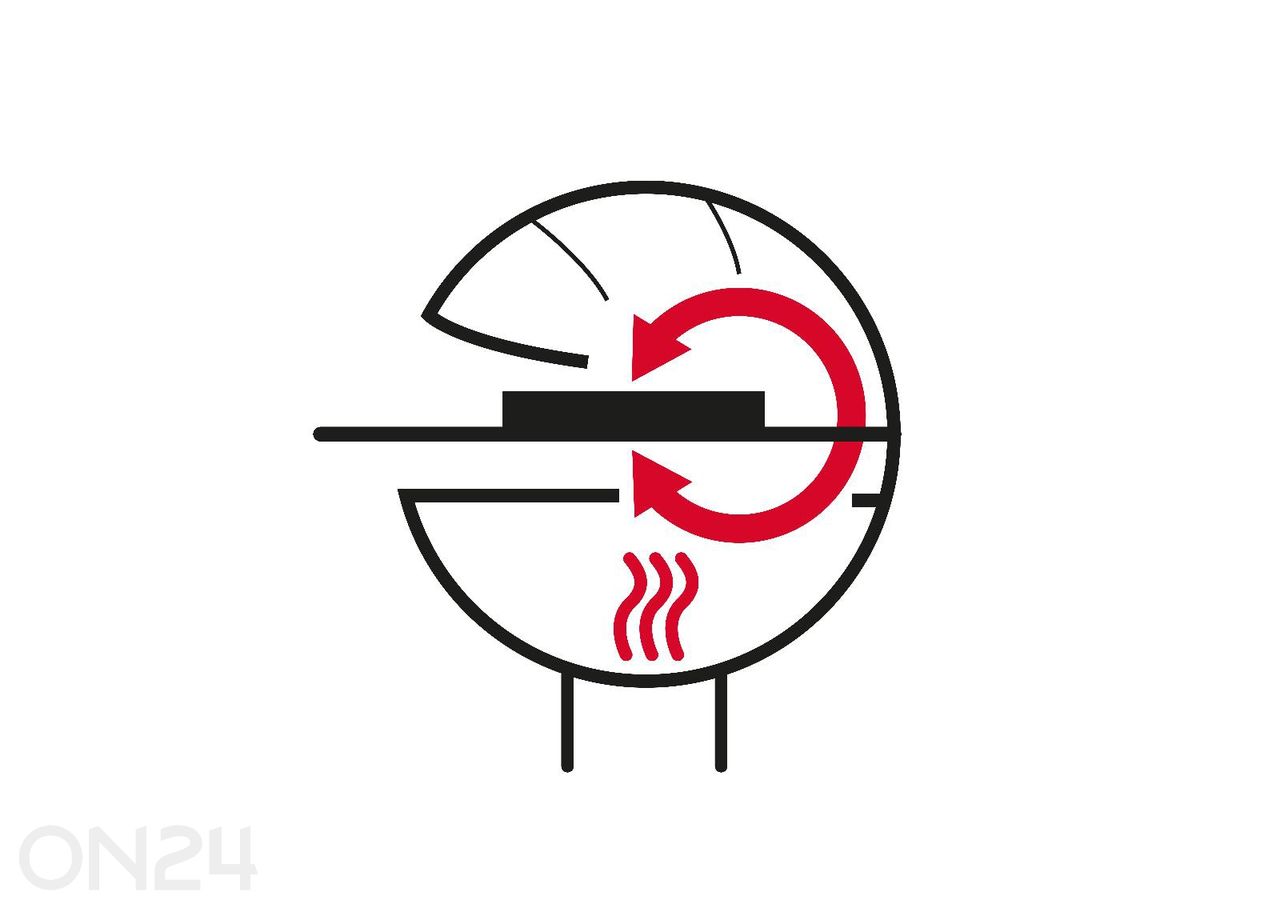 Söegrilli kaas-reflektor Barbecook Dome Ø 50 cm suurendatud