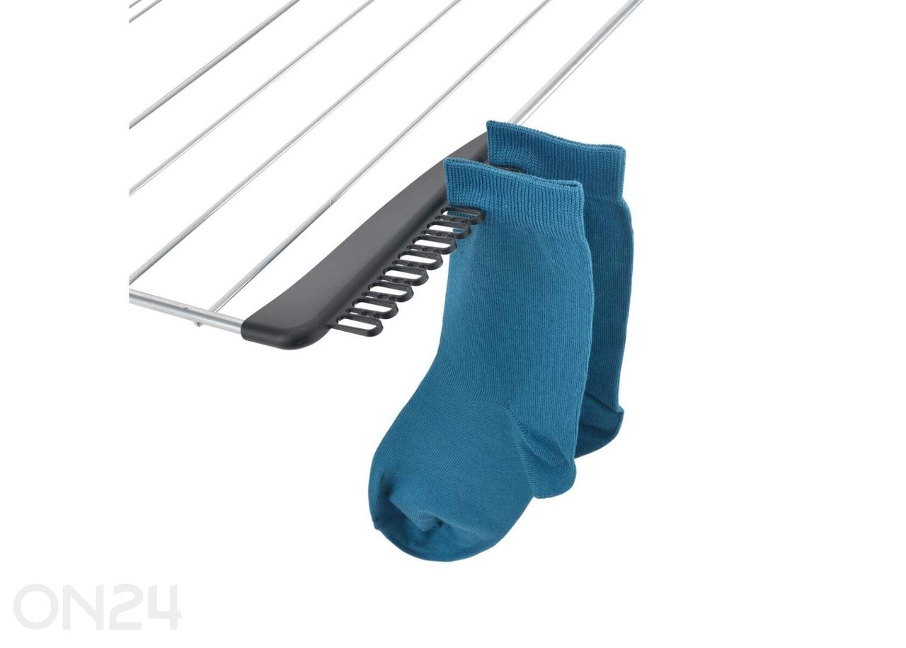Soki hoidja pesukuivatusrestile 2 tk, 17x6x1 cm suurendatud