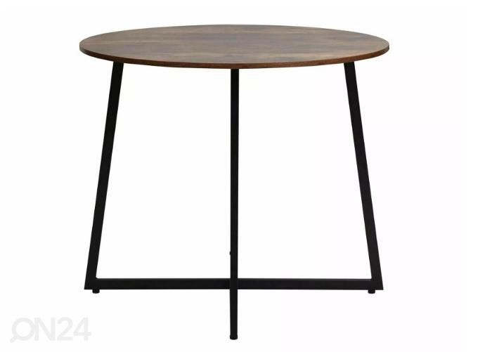 Söögilaud Ø 90 cm suurendatud