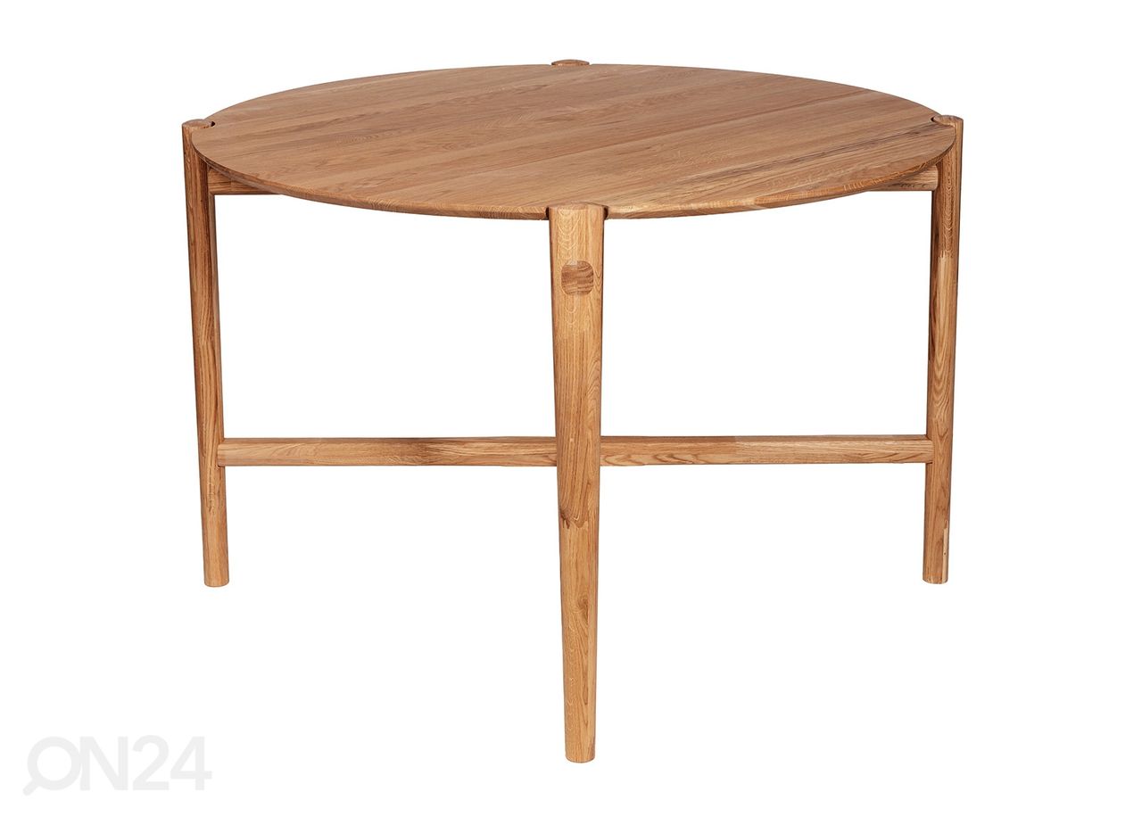 Söögilaud Ø115 cm suurendatud