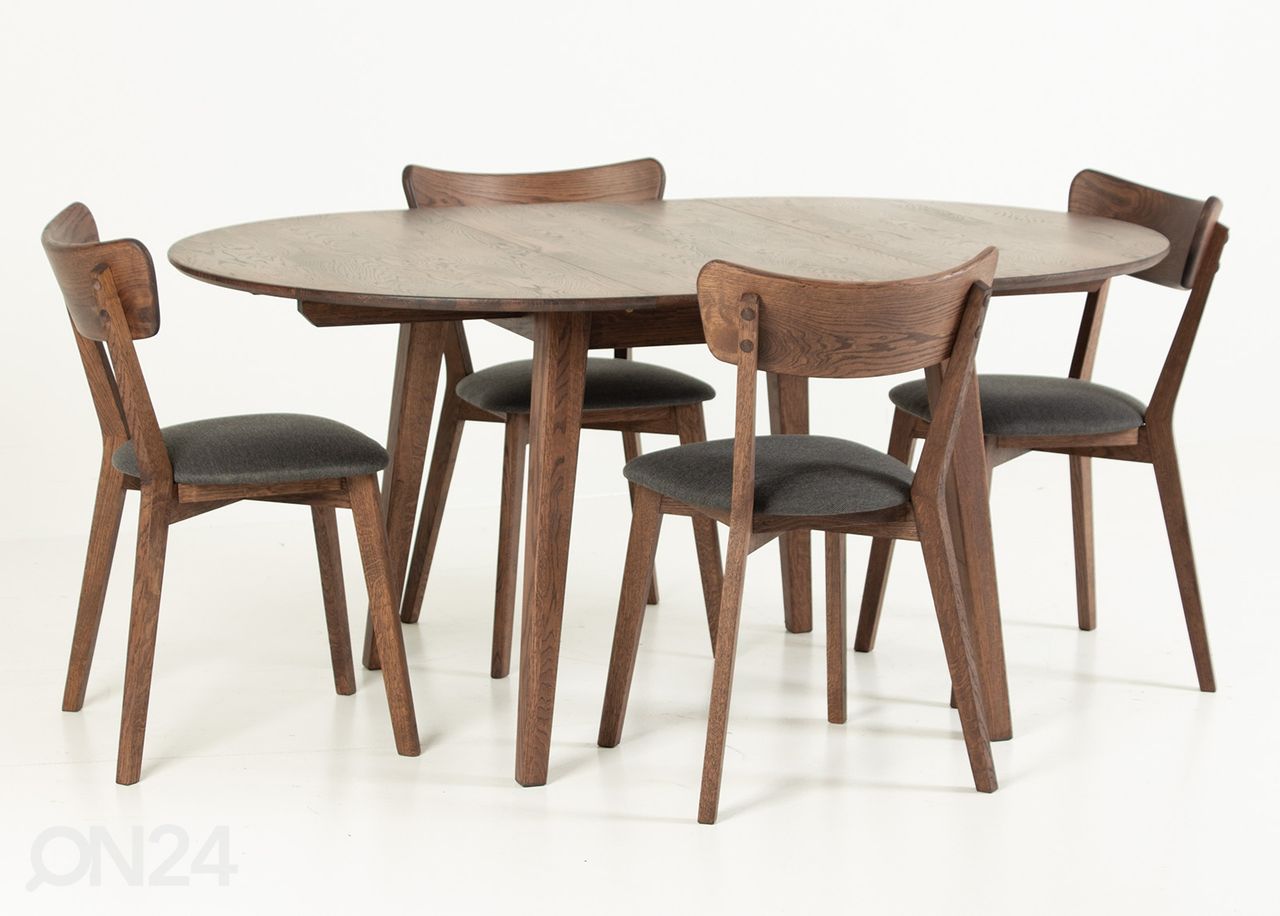 Söögilaud 100x110/160 cm suurendatud