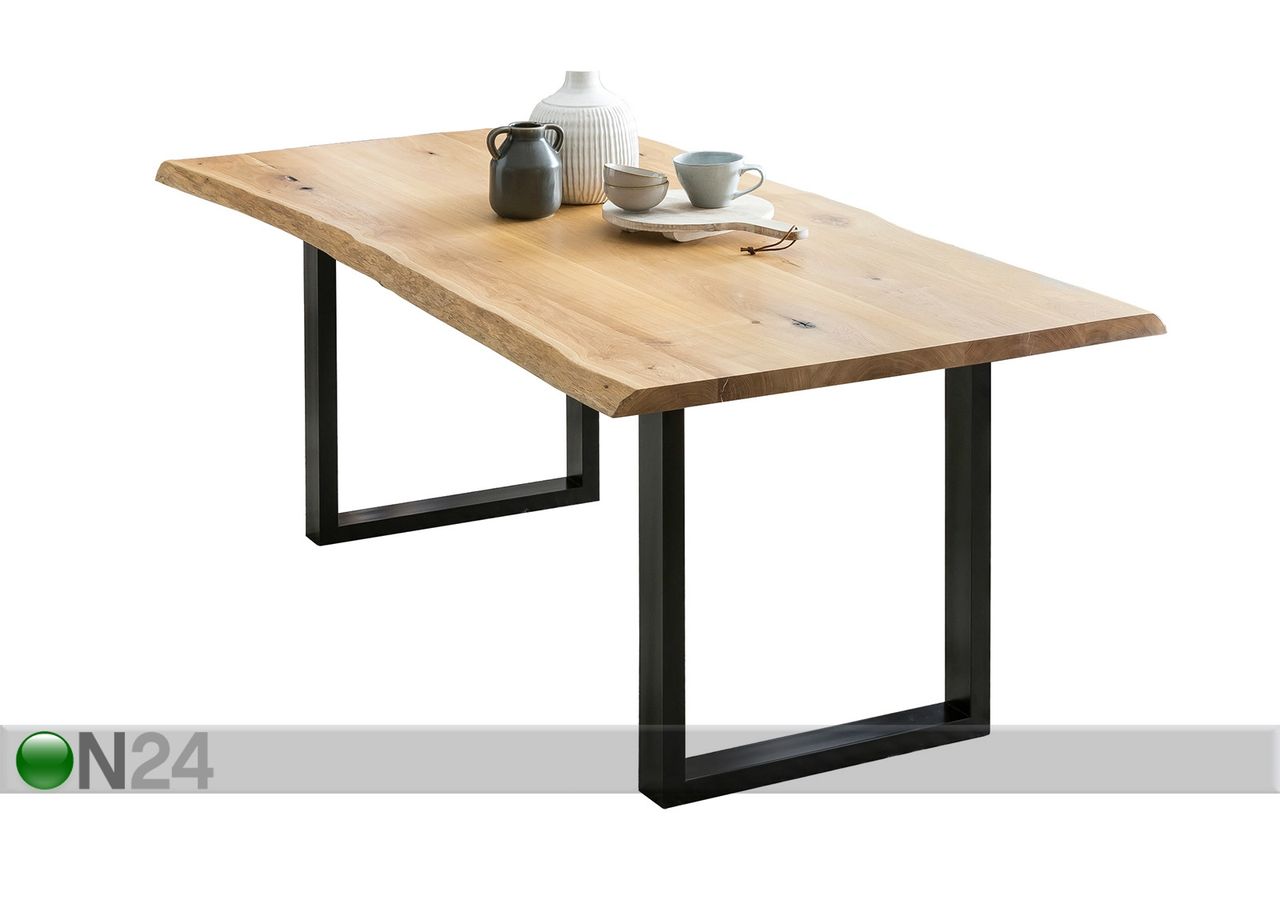 Söögilaud 100x220 cm suurendatud