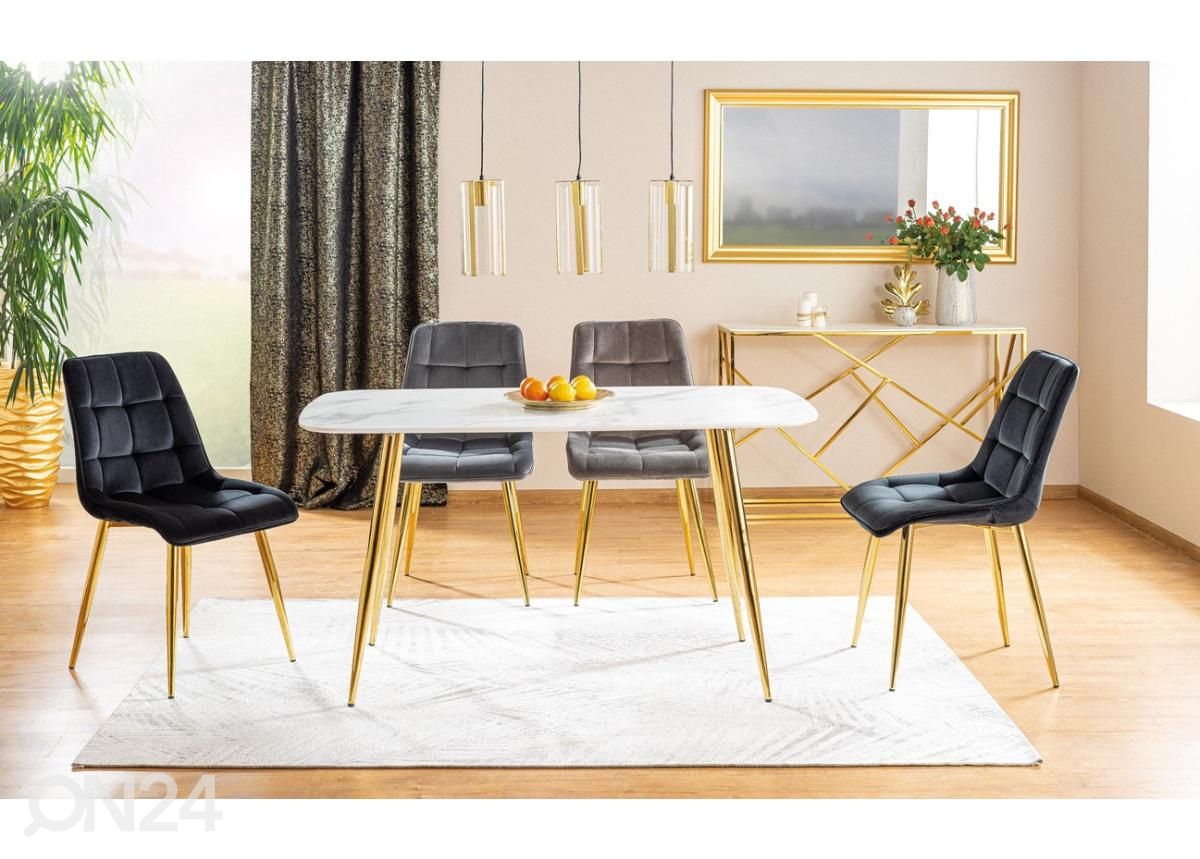 Söögilaud 140x80 cm suurendatud