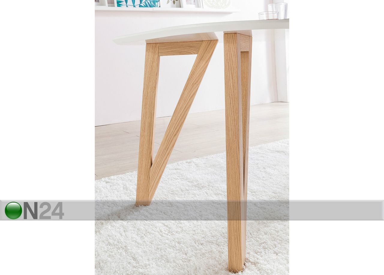 Söögilaud 200x90 cm suurendatud
