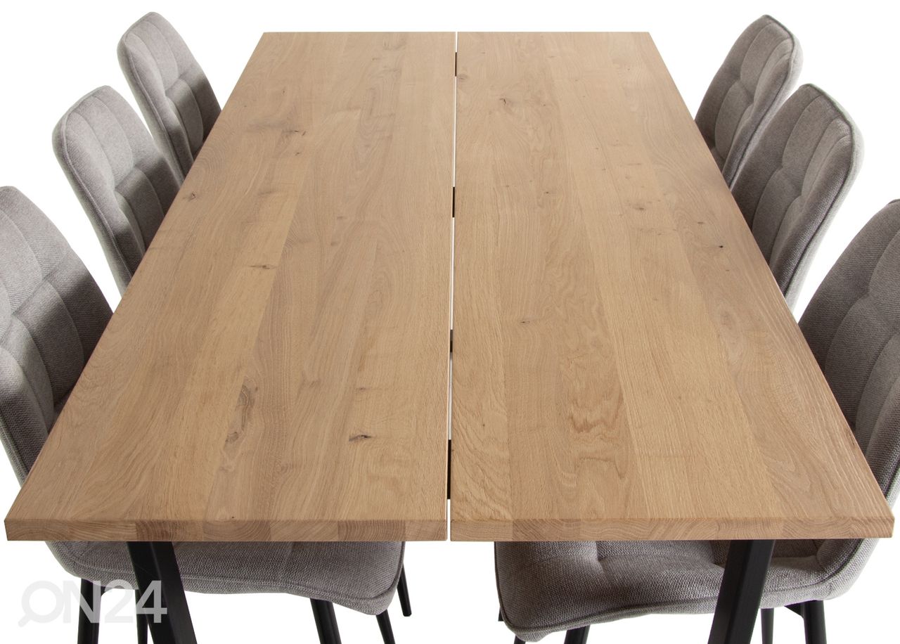 Söögilaud 200x90 cm suurendatud