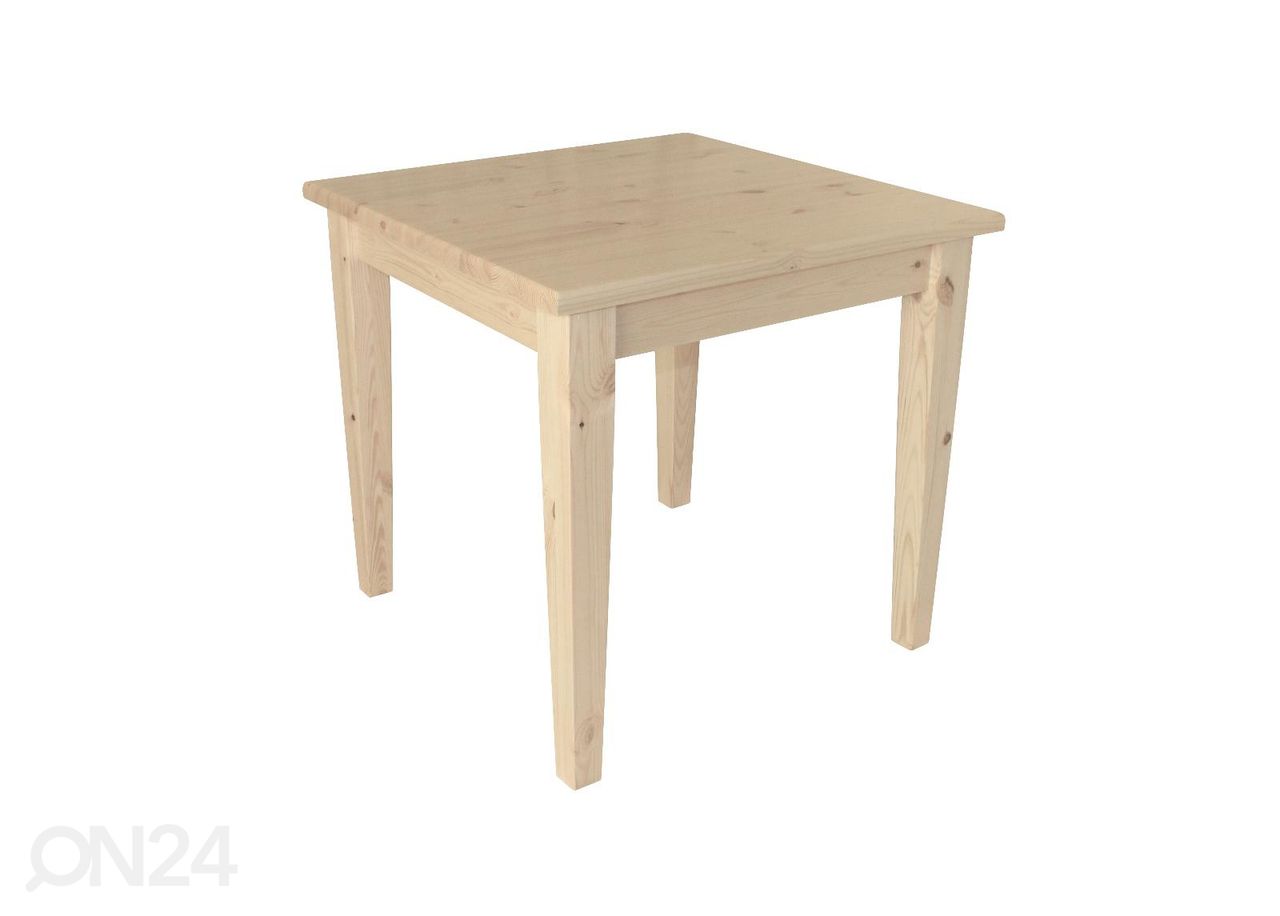 Söögilaud 80x80 cm suurendatud