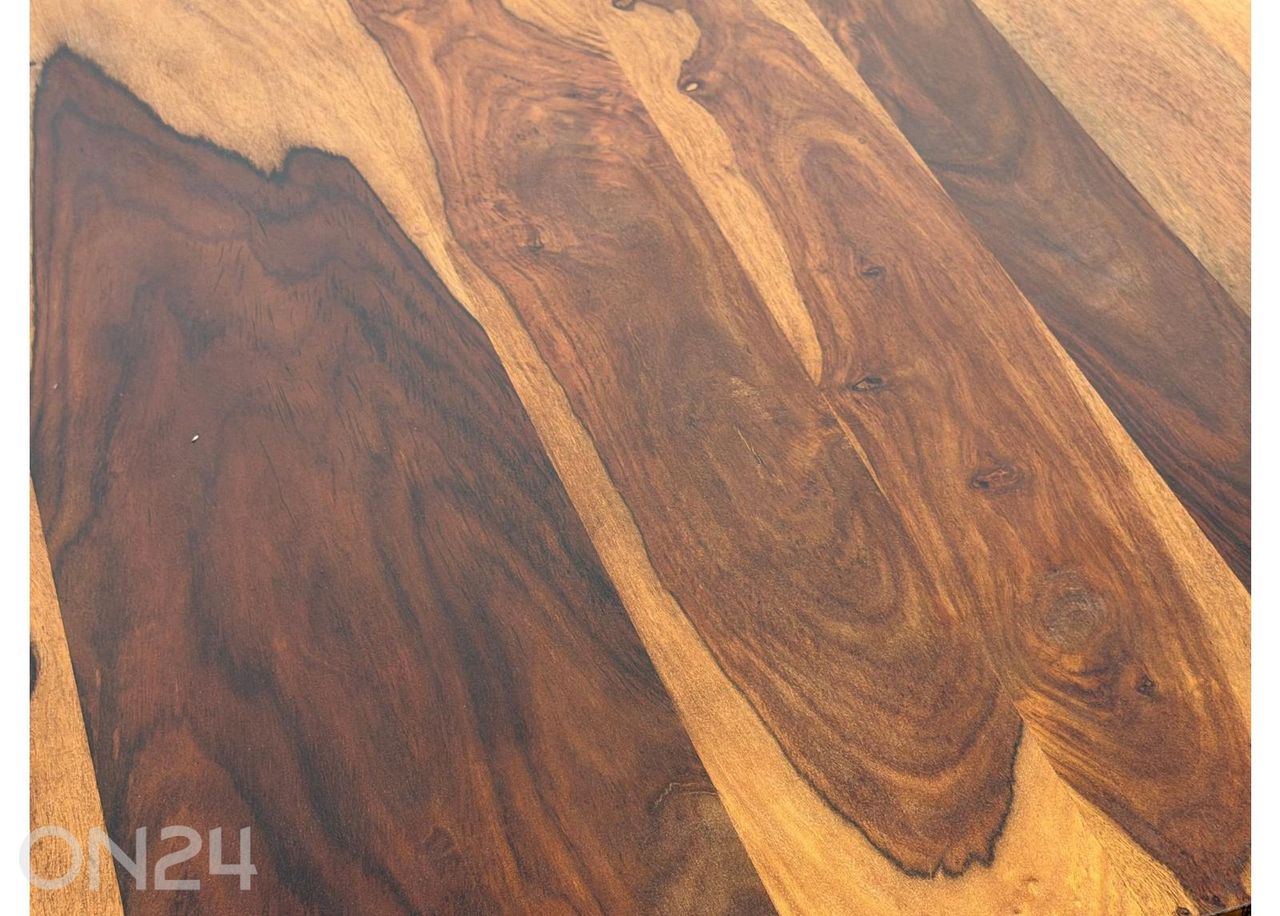 Söögilaud 80x80 cm, tumepruun suurendatud