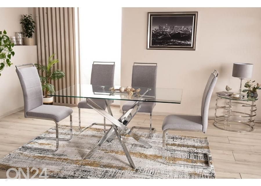Söögilaud Aegis 80x140 cm suurendatud