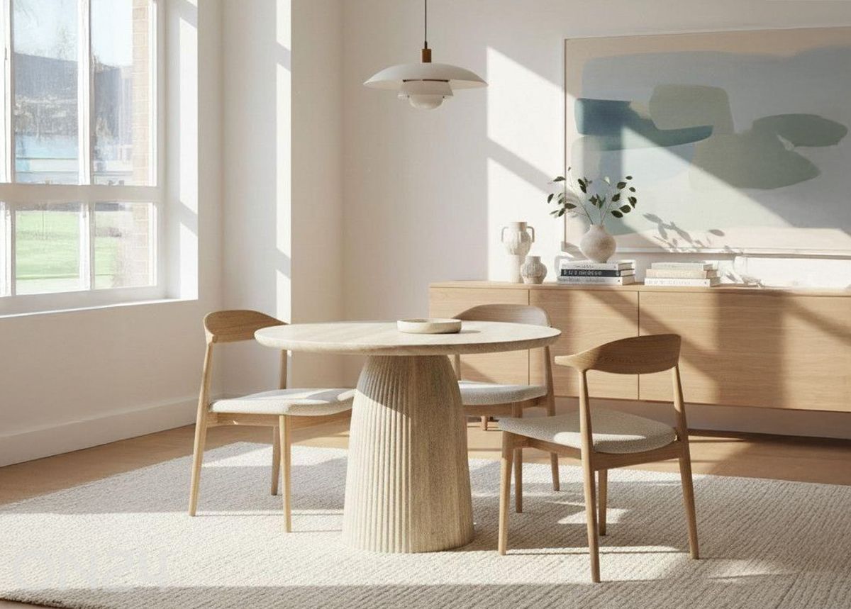 Söögilaud Amanda D110, beež suurendatud