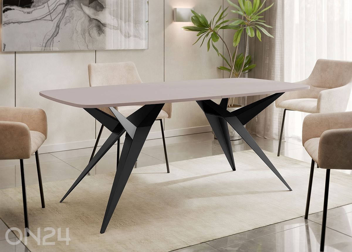 Söögilaud Axis 90-160/236 cm suurendatud