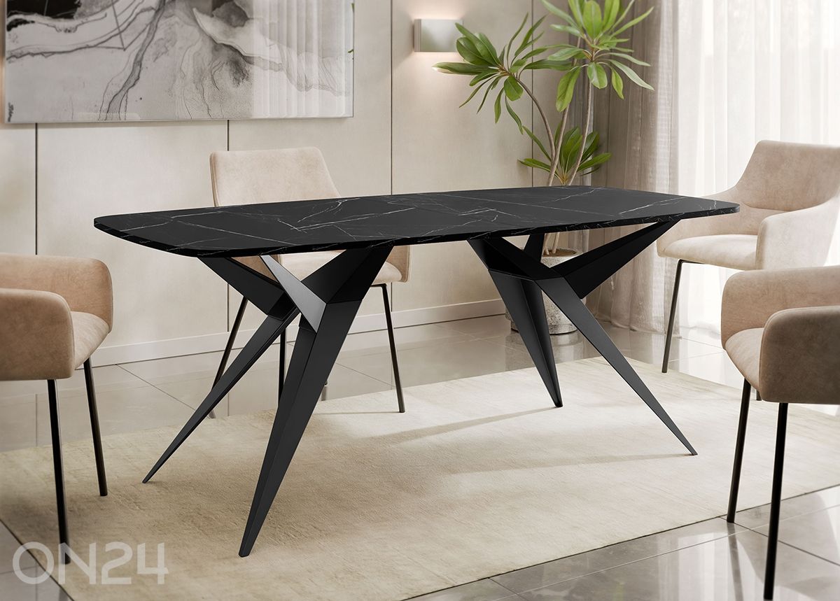 Söögilaud Axis 90-160/236 cm suurendatud