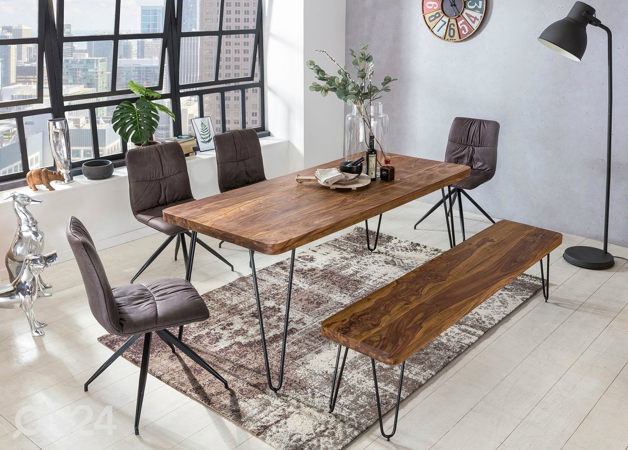 Söögilaud Bagli 200x80 cm suurendatud