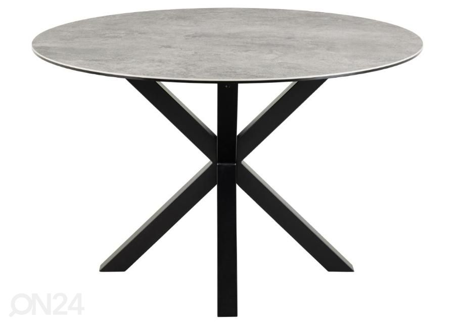 Söögilaud Beira Ø 119 cm suurendatud