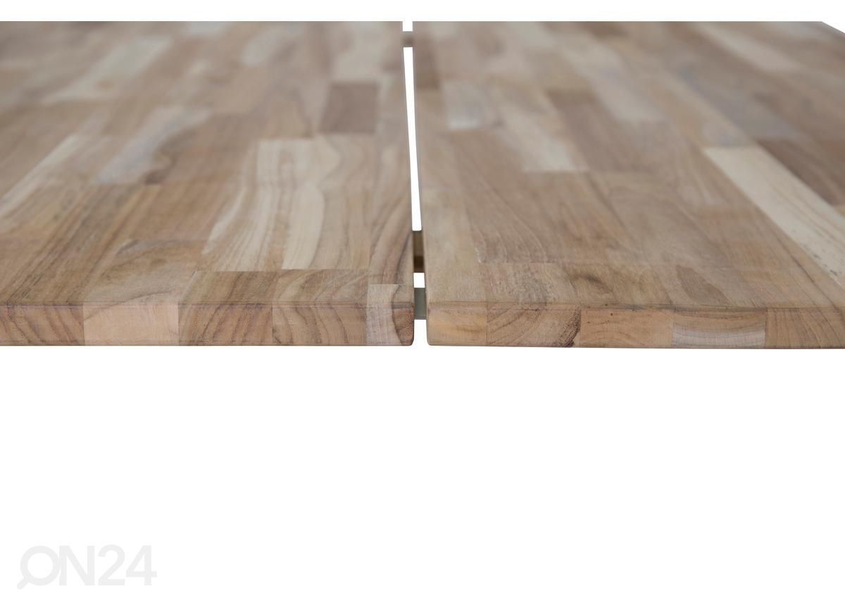 Söögilaud Cirebon 200x90 cm suurendatud
