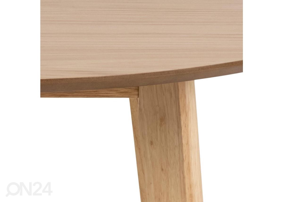 Söögilaud Concord Ø105 cm suurendatud