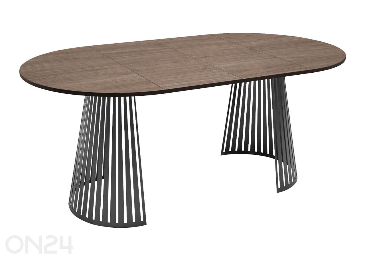 Söögilaud Cone 120x120-196 cm suurendatud