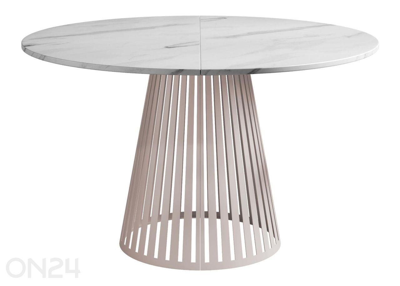 Söögilaud Cone 120x120-196 cm suurendatud