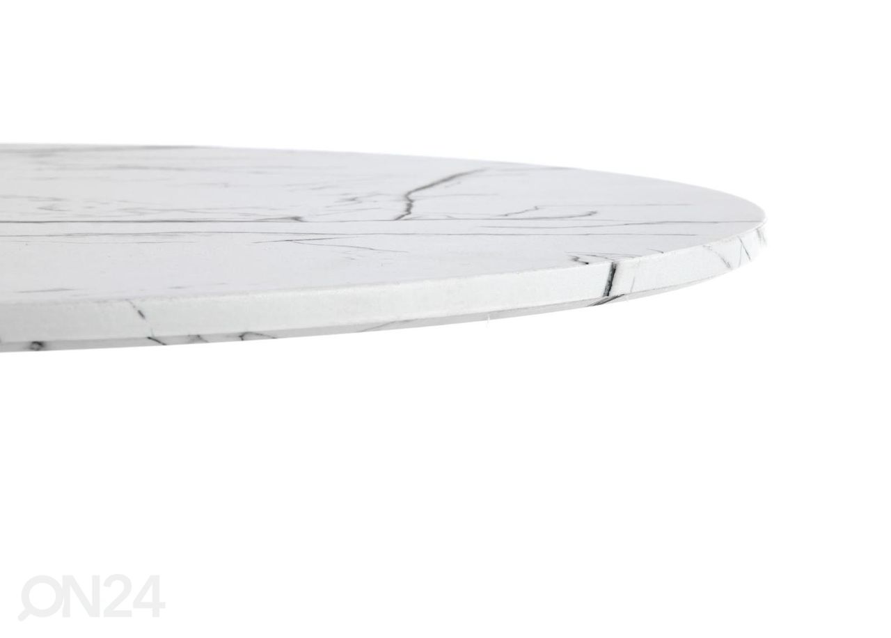 Söögilaud Denver Ø 80 cm suurendatud