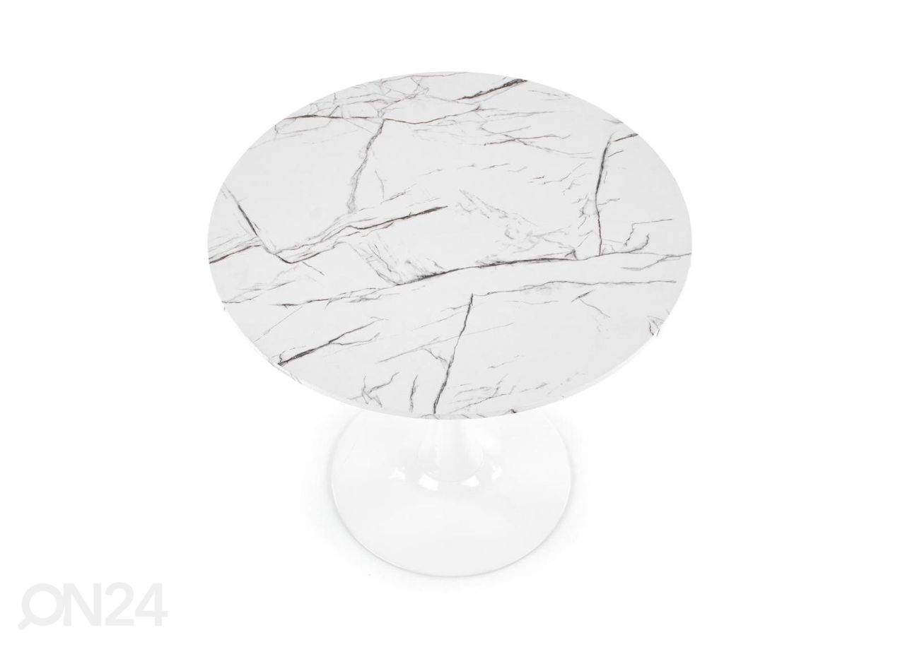 Söögilaud Denver Ø 80 cm suurendatud