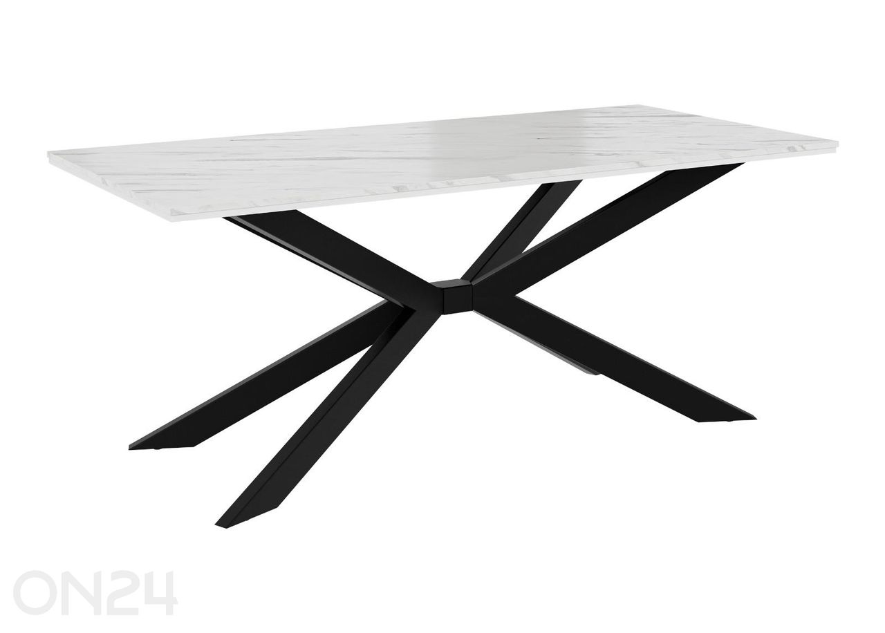 Söögilaud Flora 90x190 cm suurendatud