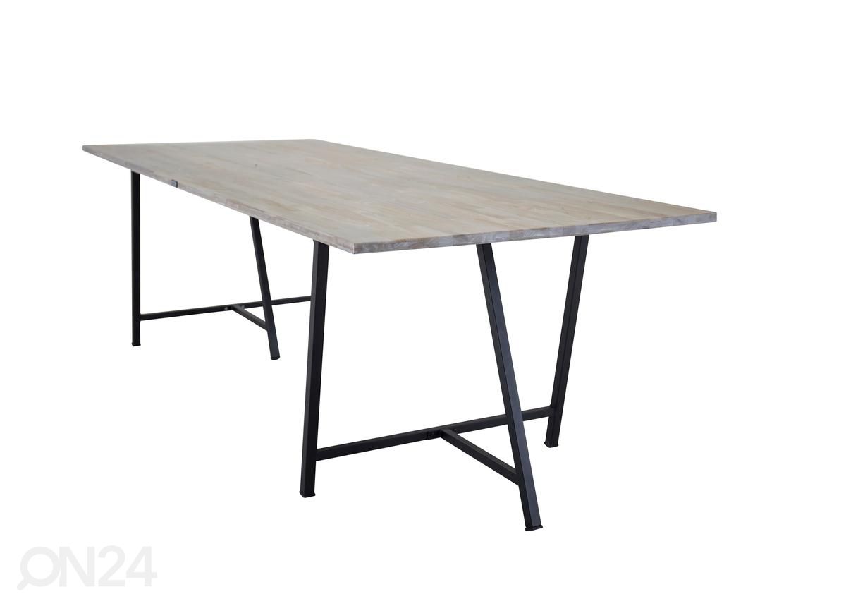 Söögilaud Jepara 250x100 cm suurendatud