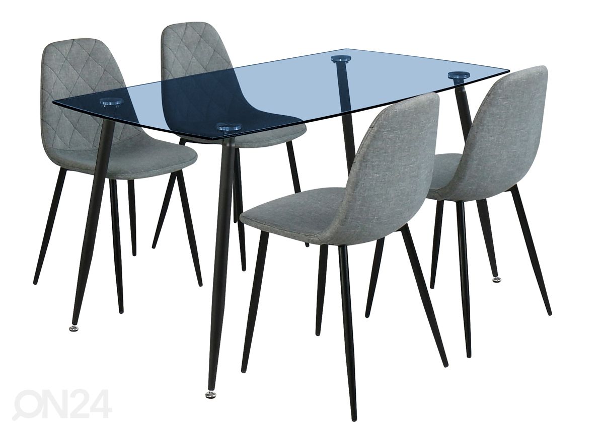 Söögilaud Koo 140x80 cm suurendatud