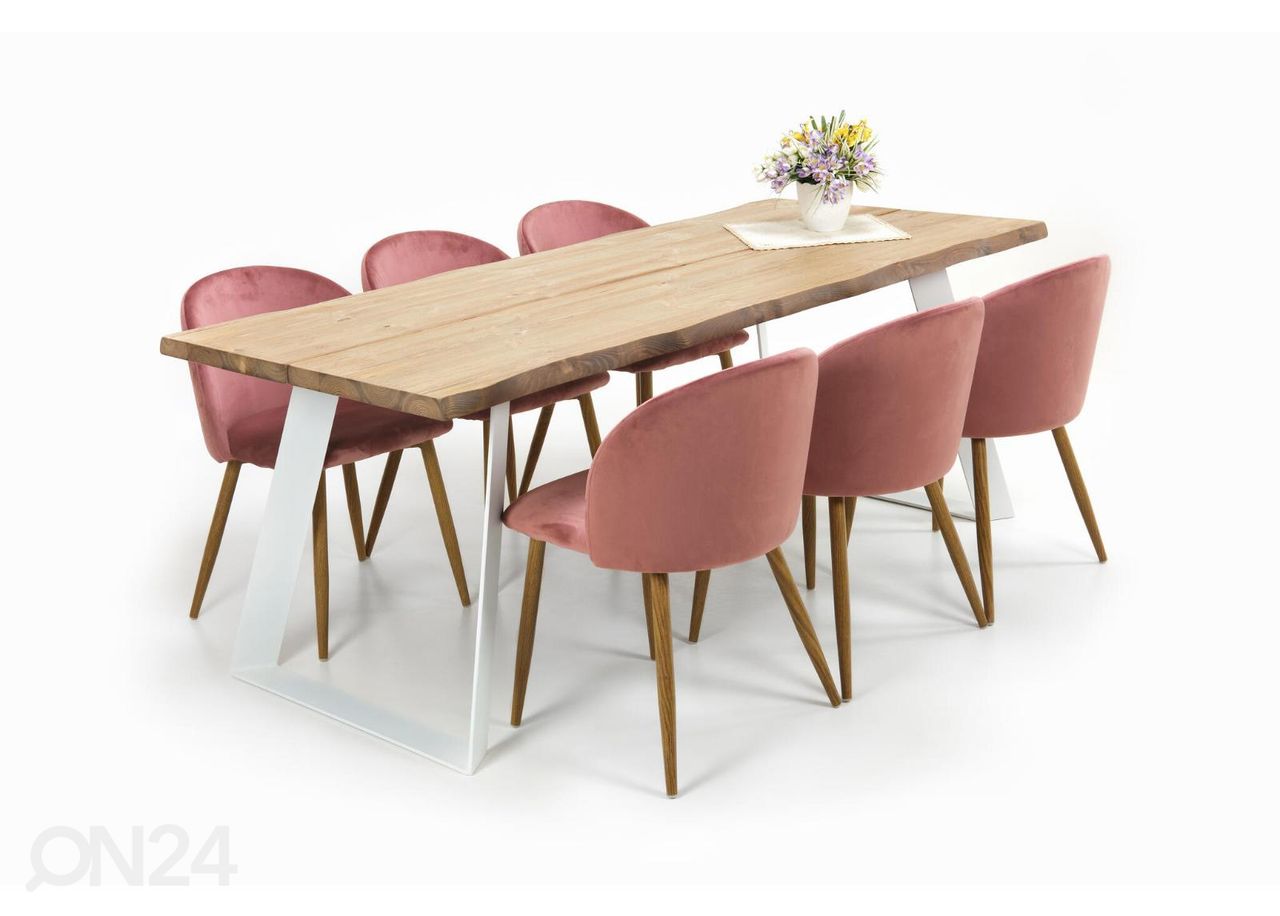 Söögilaud Lana 90x200 cm suurendatud