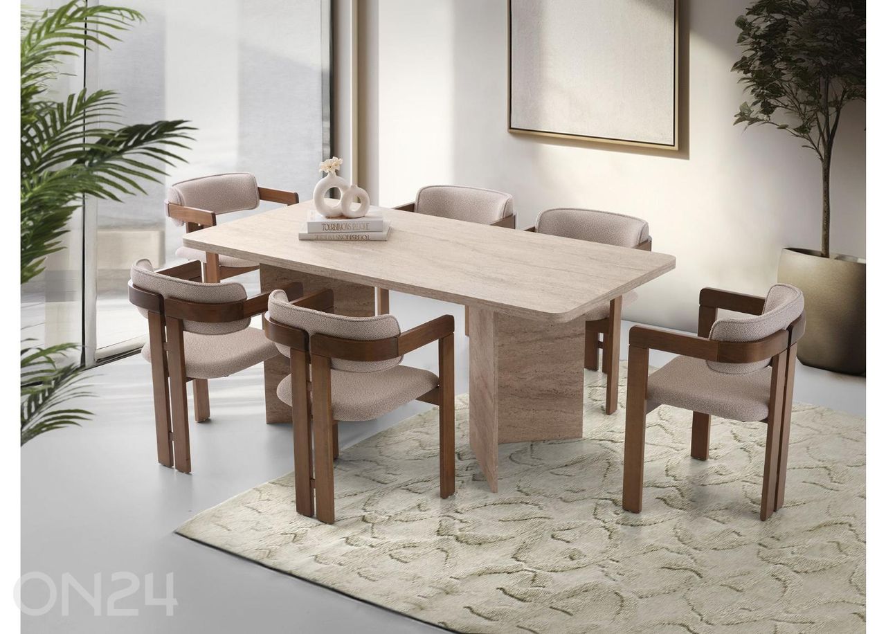 Söögilaud Loft 90x180 cm suurendatud