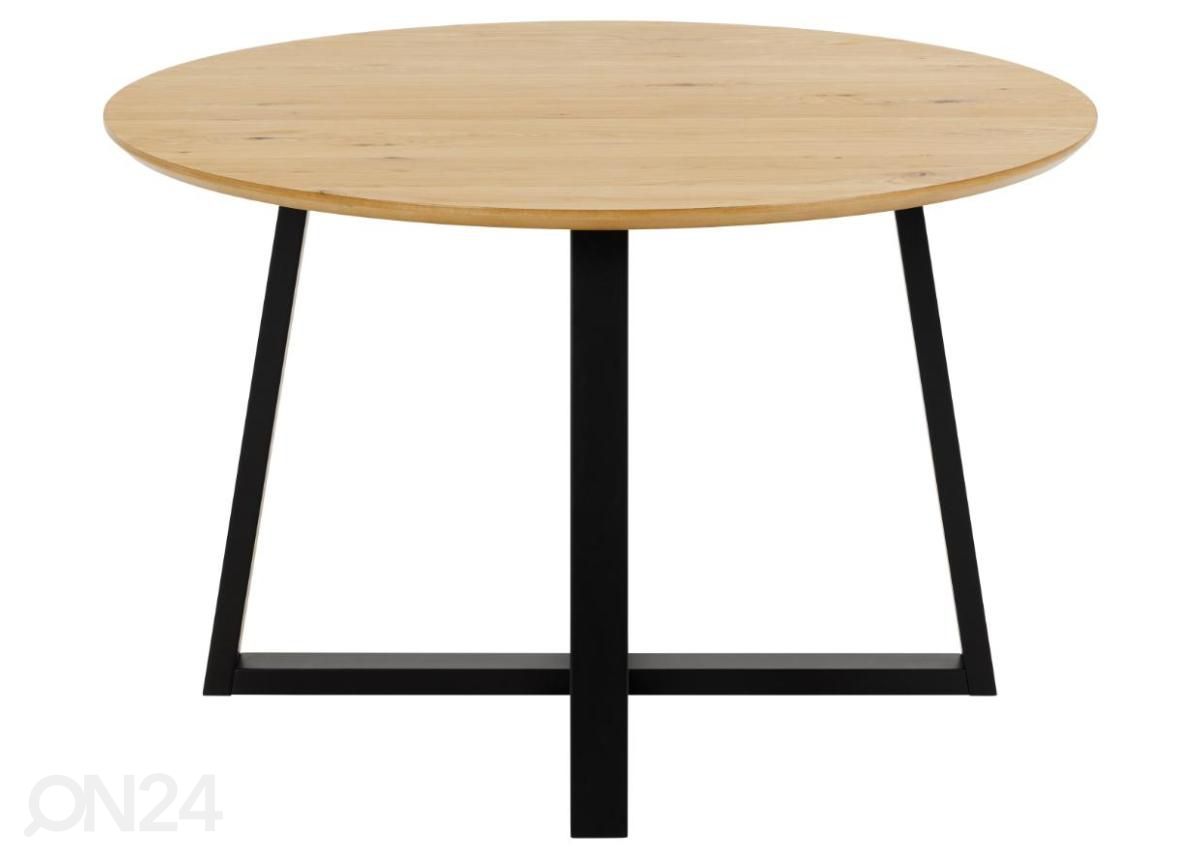 Söögilaud Marta Ø 120 cm suurendatud
