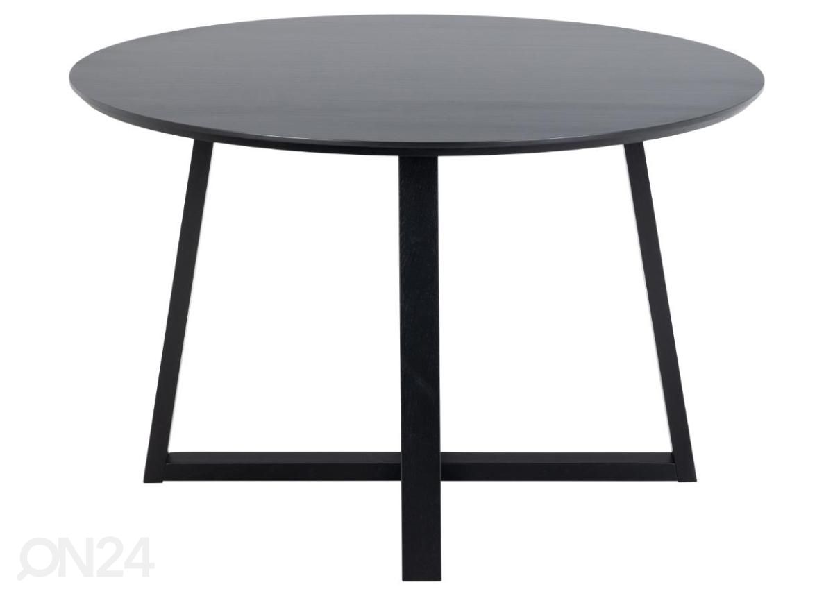 Söögilaud Marta Ø 120 cm suurendatud