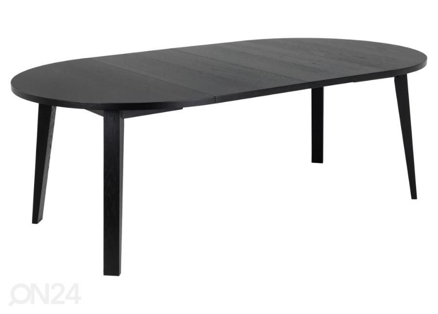 Söögilaud Neva Ø120/220x75 cm suurendatud