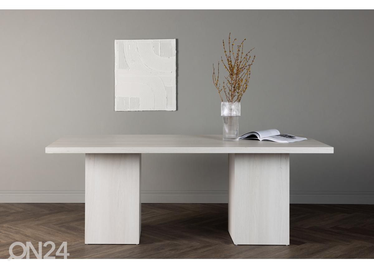 Söögilaud Olga 200x90 cm suurendatud