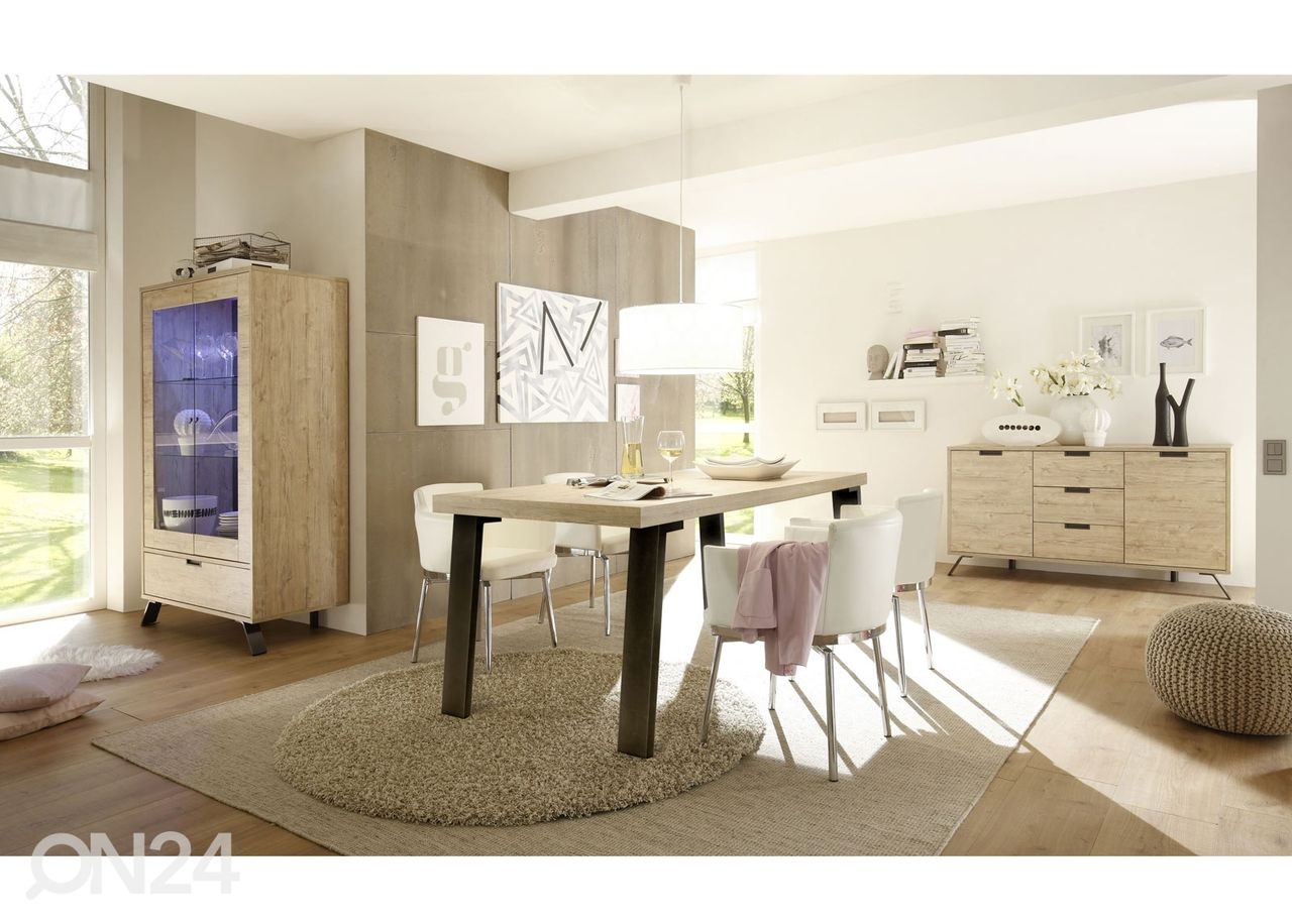 Söögilaud Palma 168x88 cm suurendatud