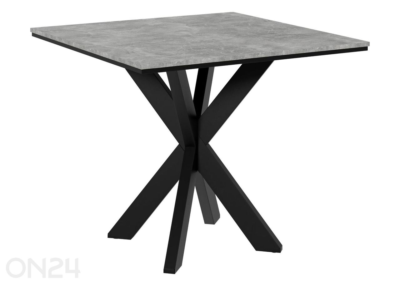 Söögilaud Paro 90x90 cm suurendatud