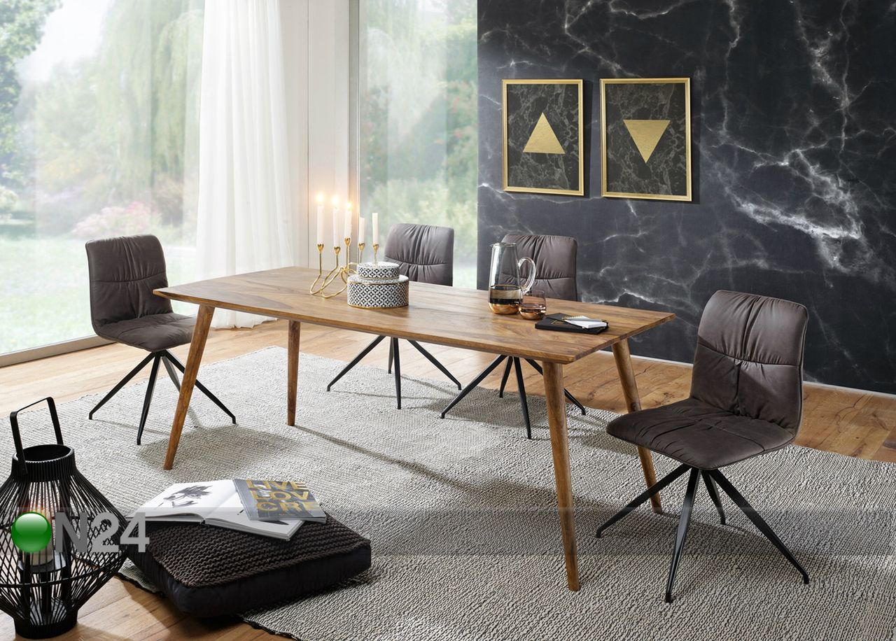 Söögilaud Repa 180x80 cm suurendatud