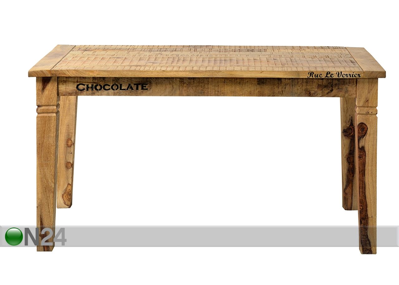 Söögilaud Rustic 140x70 cm suurendatud