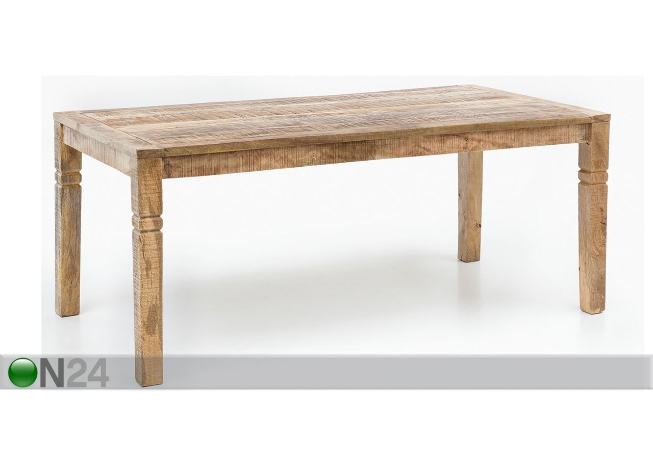 Söögilaud Rustica 120x90 cm suurendatud