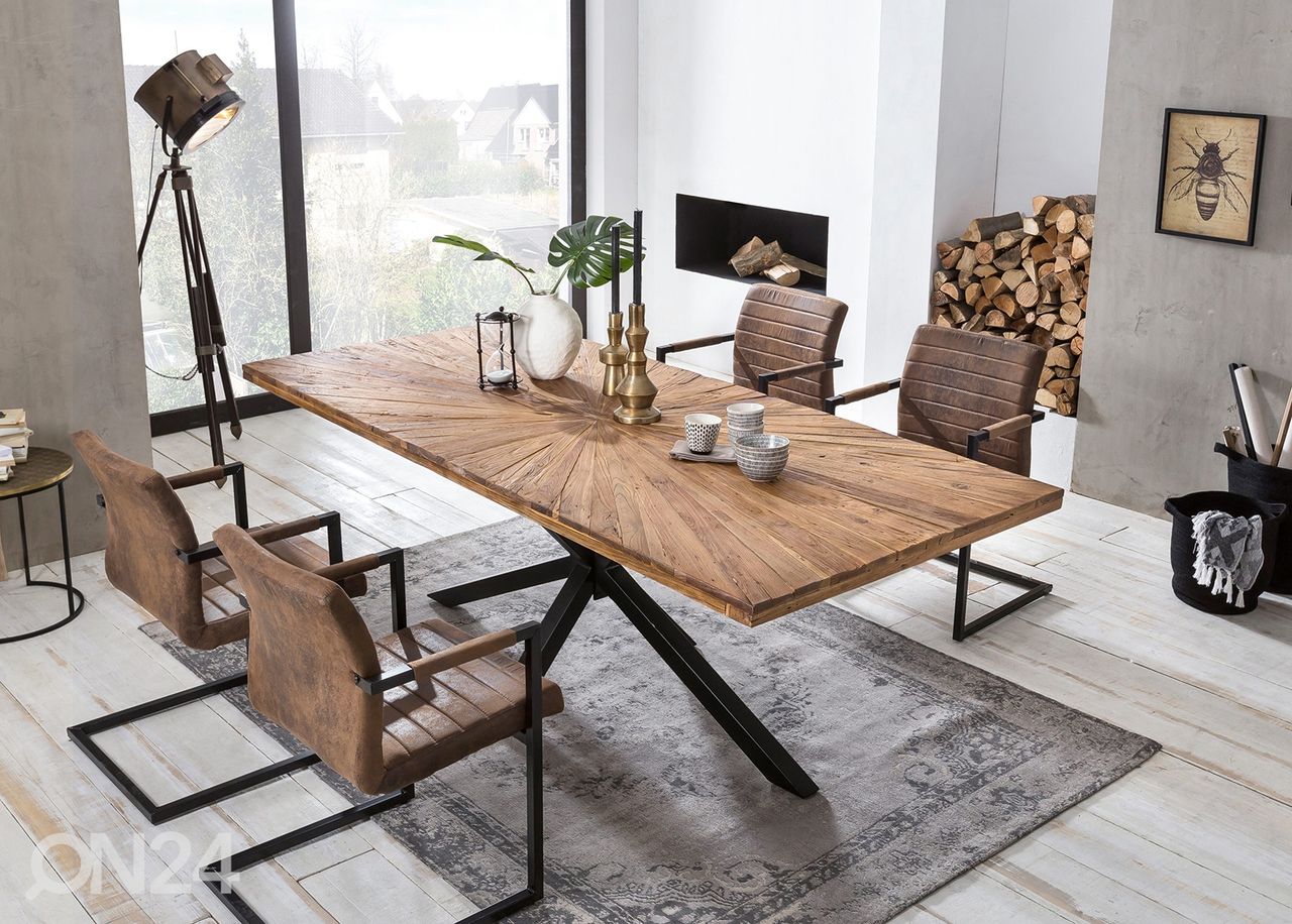 Söögilaud Tische 100x200 cm suurendatud