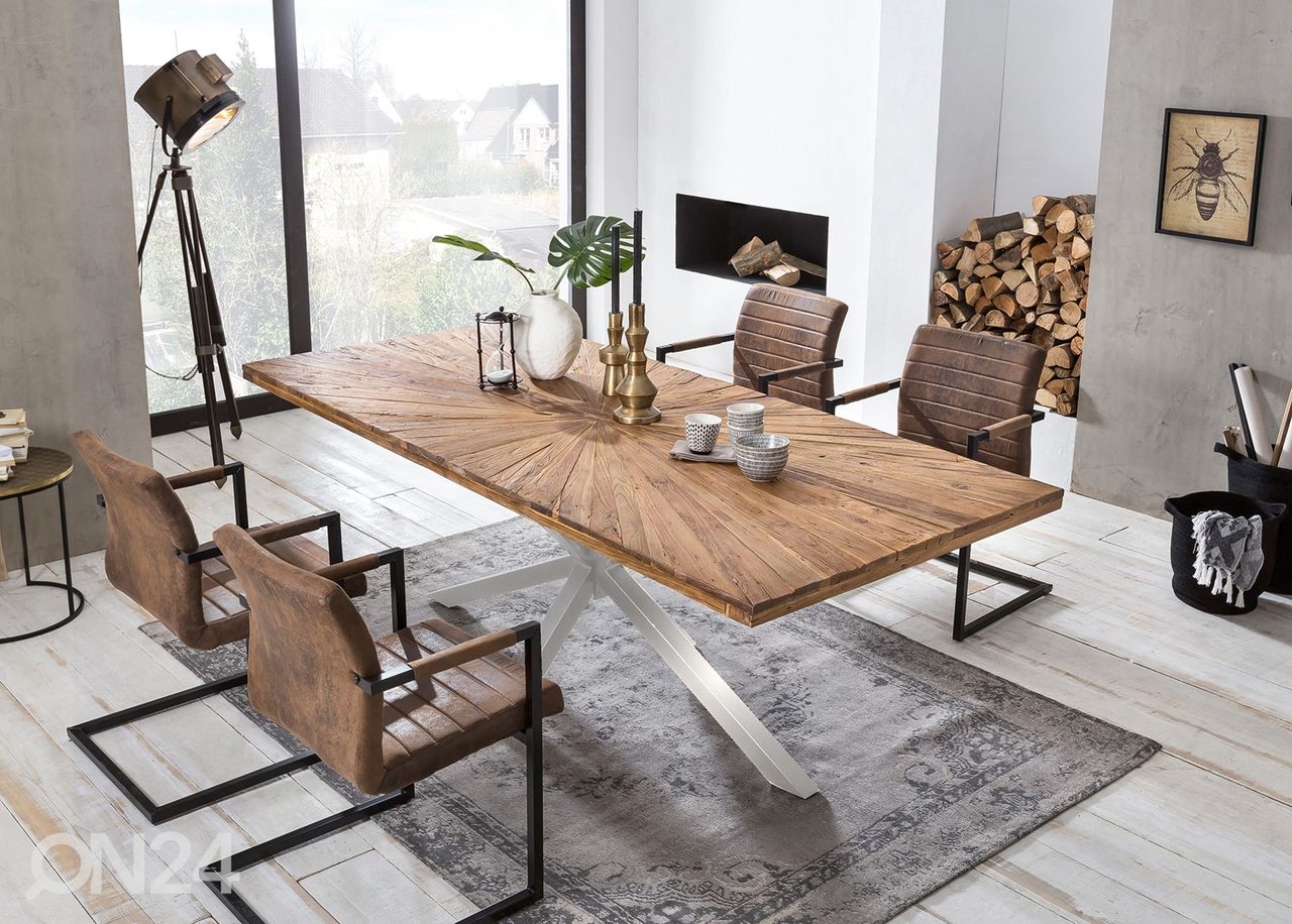 Söögilaud Tische 100x200 cm suurendatud