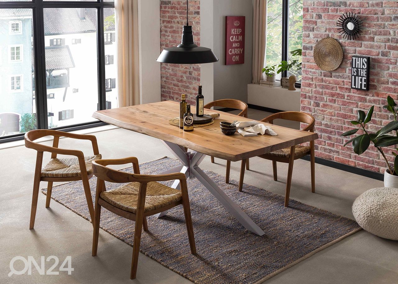 Söögilaud Tische 100x220 cm suurendatud