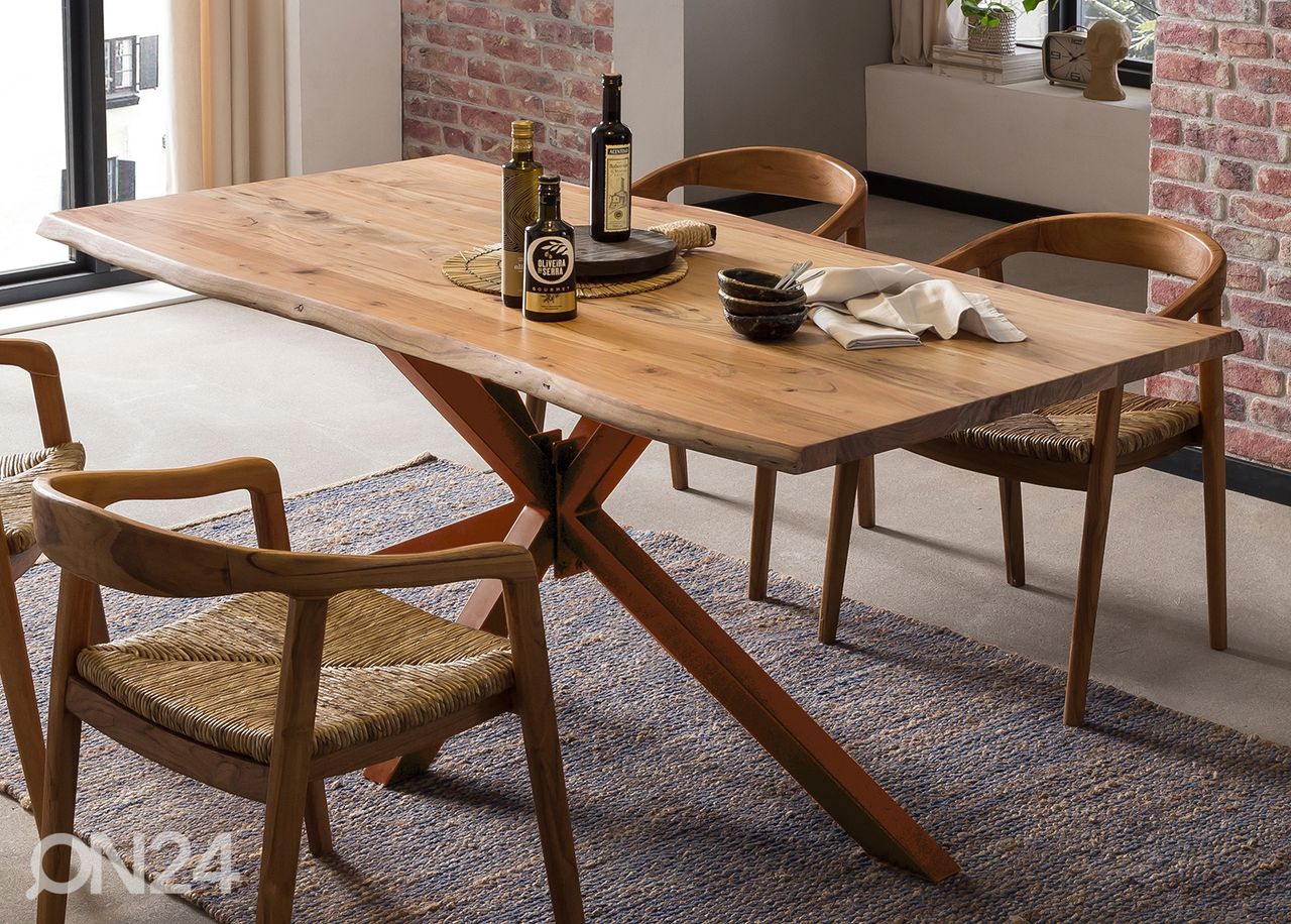 Söögilaud Tische 90x180 cm suurendatud