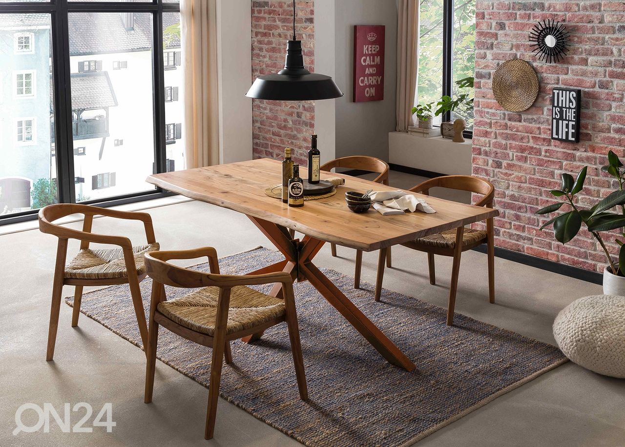 Söögilaud Tische 90x180 cm suurendatud