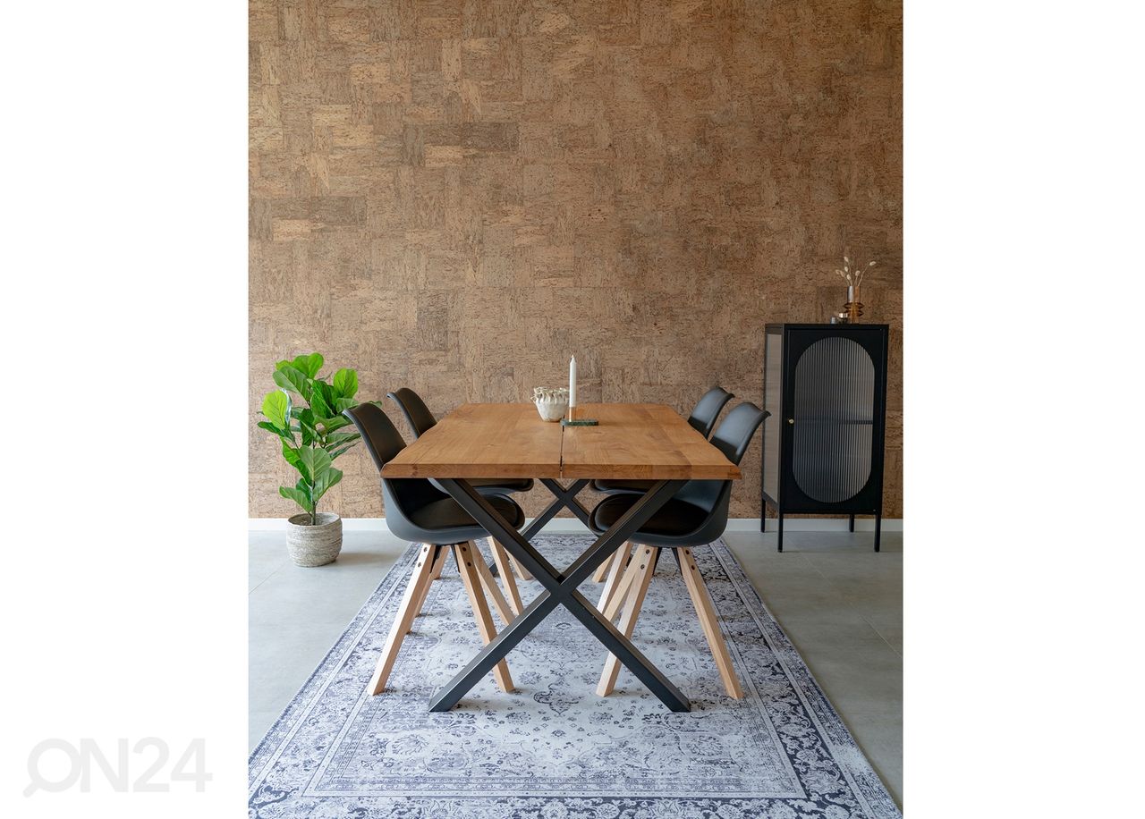 Söögilaud Toulouse 95x200 cm suurendatud
