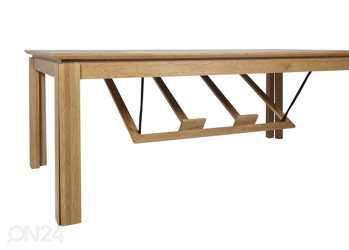 Söögilaud Ventura 200-404x100 cm suurendatud
