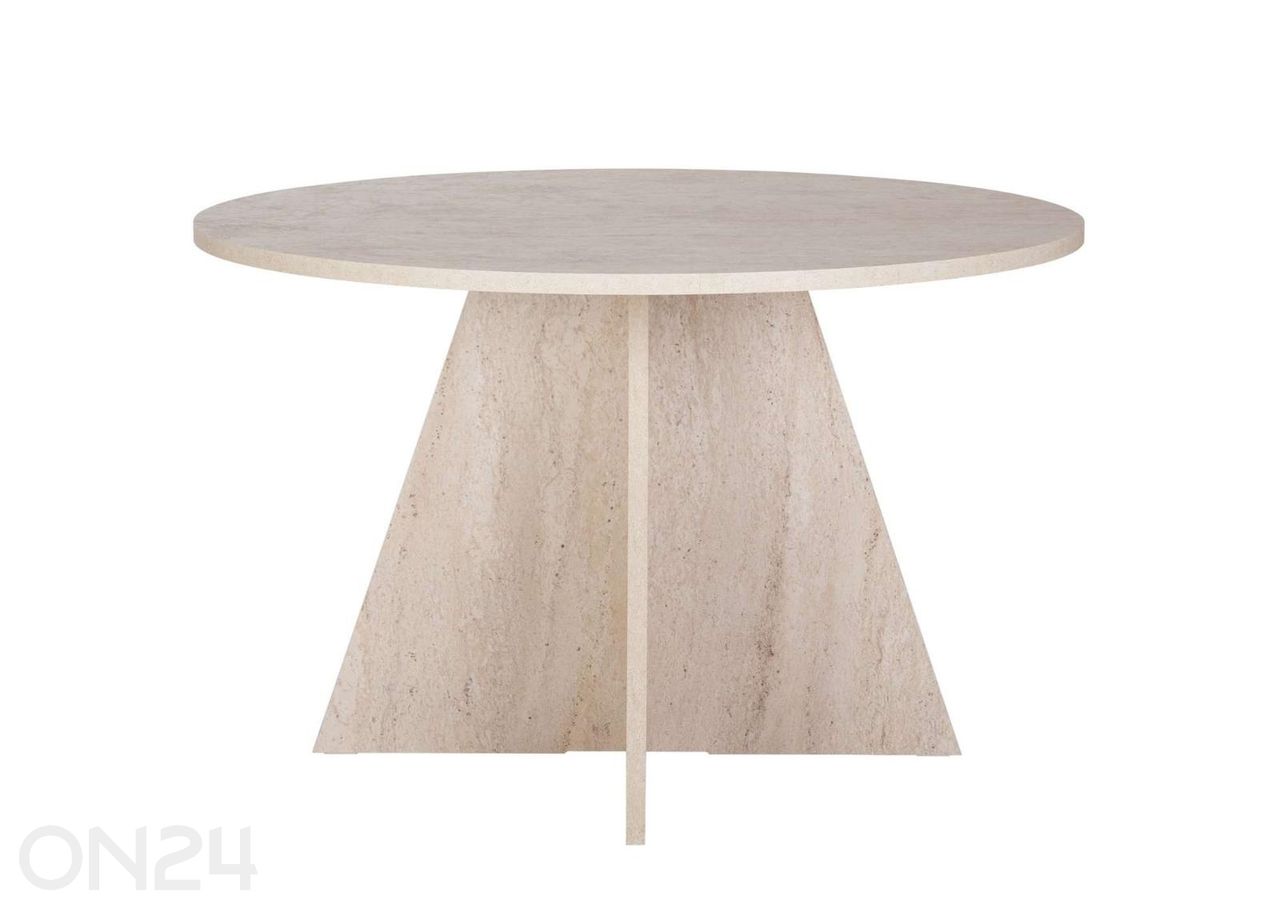 Söögilaud Virella Ø 120 cm suurendatud