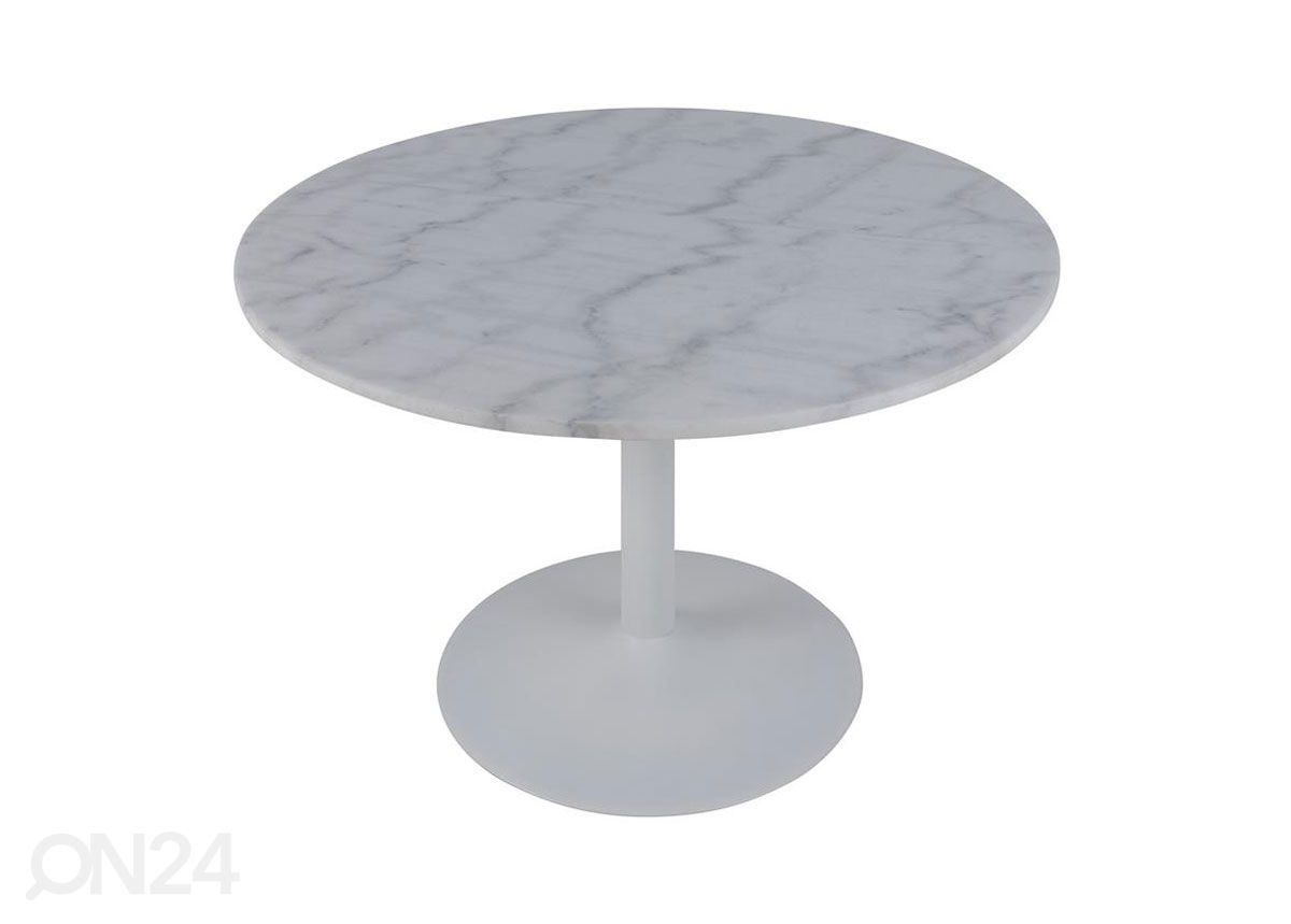 Söögilaud Vista Ø110 cm suurendatud